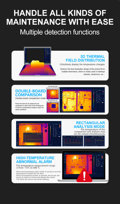 MaAnt RC-6 Dual-Light Infrared Thermal Imaging Analyzer