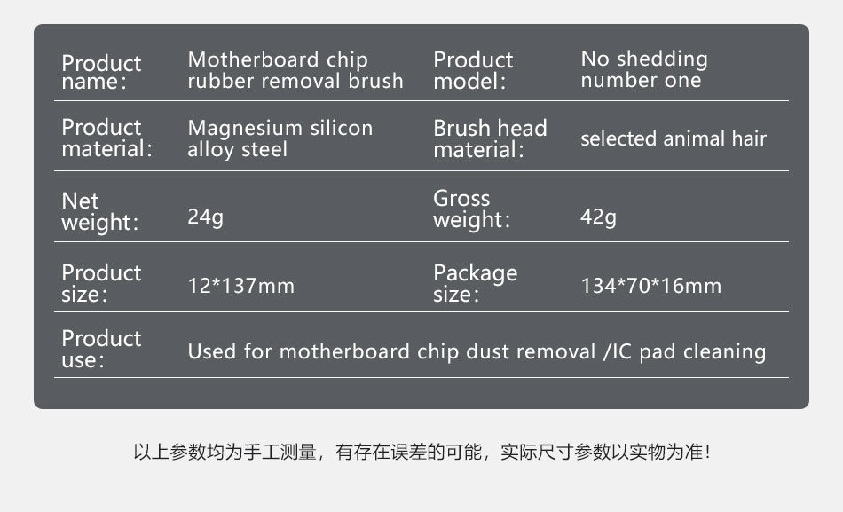 MaAnt Motherboard Chip Rubber Brush No. 1