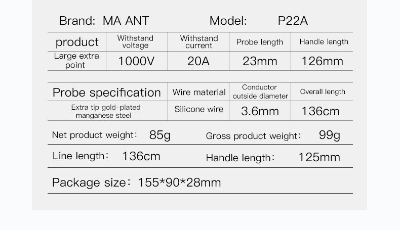 MaAnt P22A Superconducting Universal Stylus