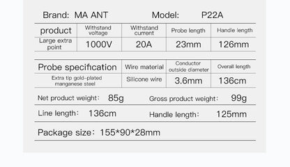 MaAnt P22A Superconducting Universal Stylus