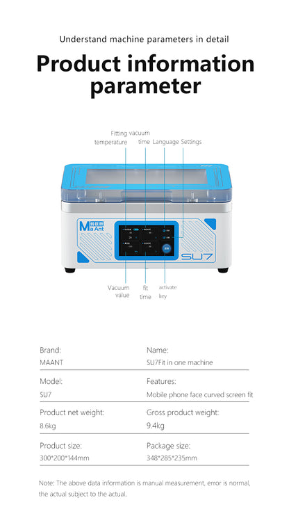 MaAnt SU7 Fit In One Machine