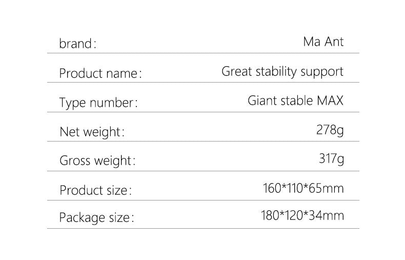 MaAnt Screen Support Giant Stable MAX
