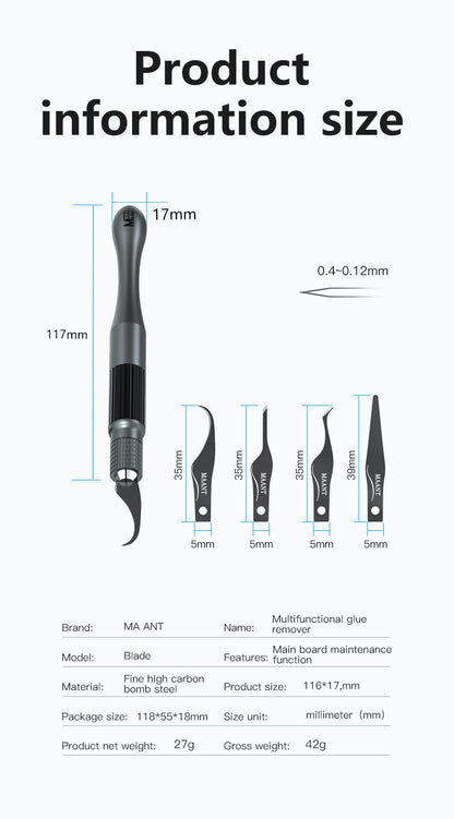 MaANt Multifunction Glue Remover/Blade