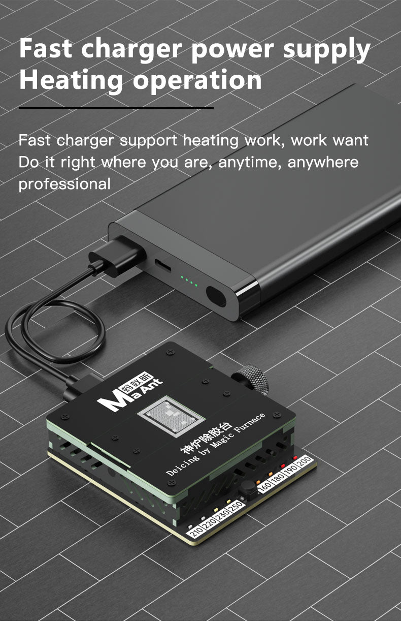 MaAnt SL-1 Magic Furnace To Remove Glue
