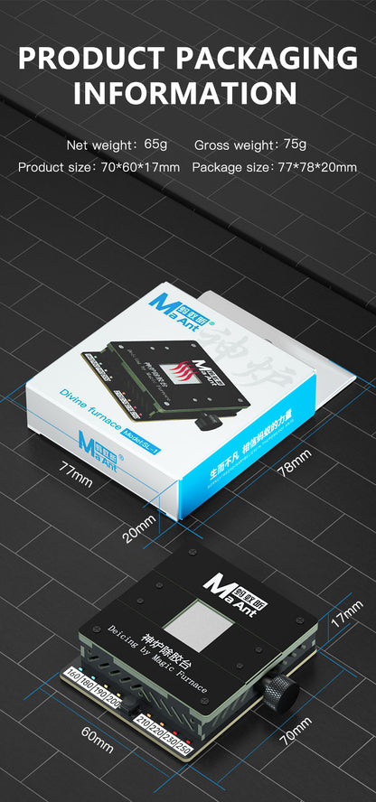 MaAnt SL-1 Magic Furnace To Remove Glue
