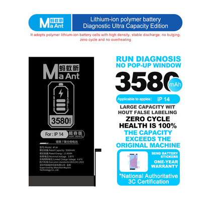 MaAnt Lithium-ion Polymer Battery Diagnostic Ultra Capacity Edition