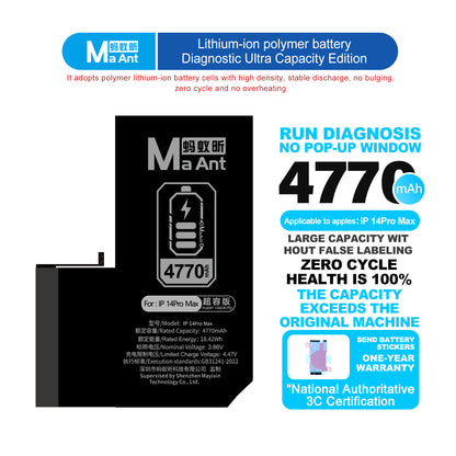 MaAnt Lithium-ion Polymer Battery Diagnostic Ultra Capacity Edition