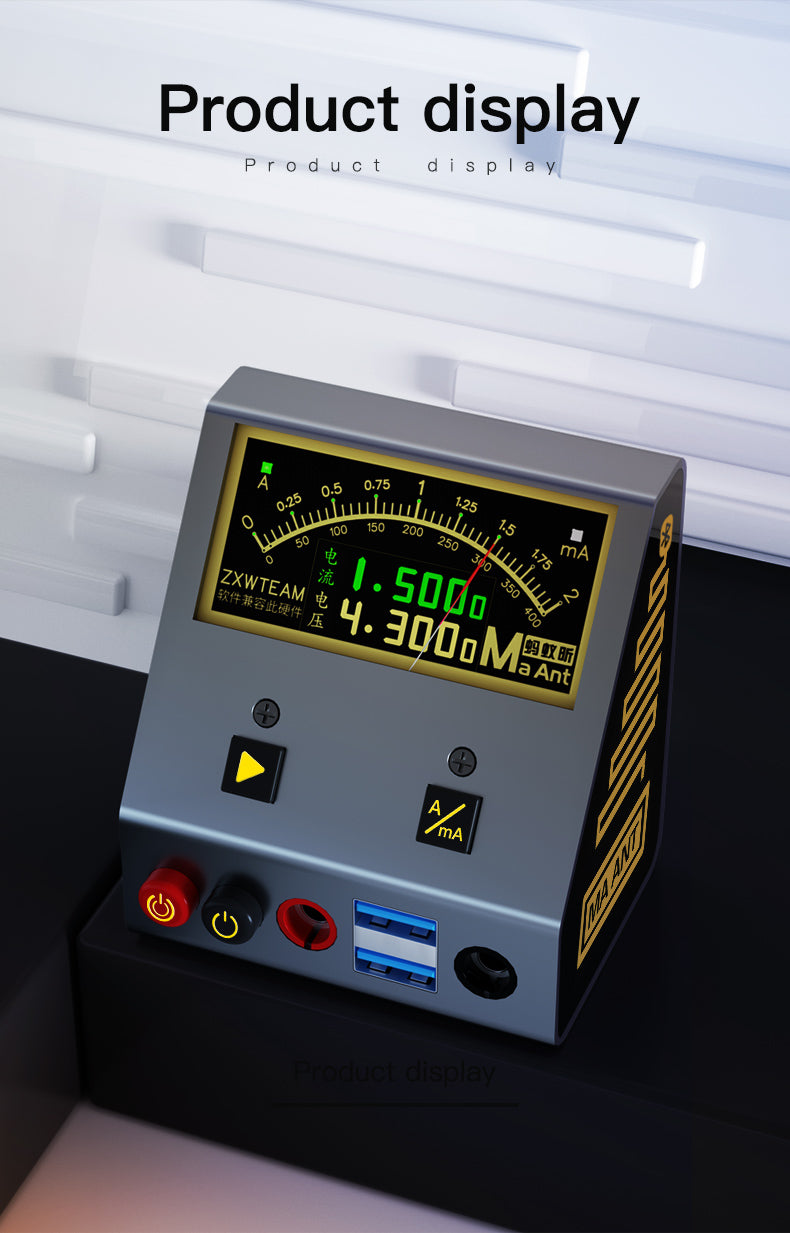 MaAnt Current recording analyzer