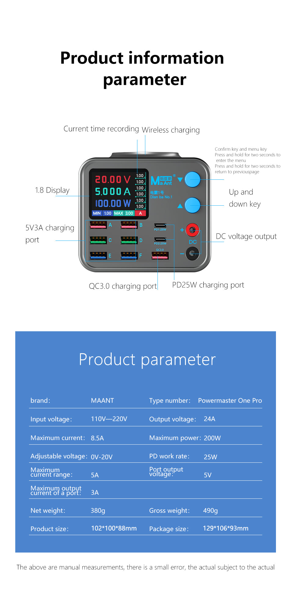 MaAnt New Power master One Pro
