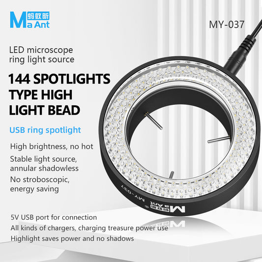 MaAnt MY037 LED Microscope Dust Mirror Light Source