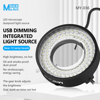 MaAnt MY036 LED Microscope Dust Mirror Light source