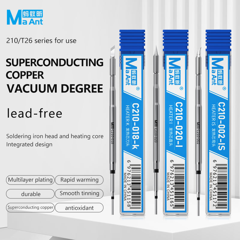 MaAnt C210 Superconducting Copper Vacuum Degree