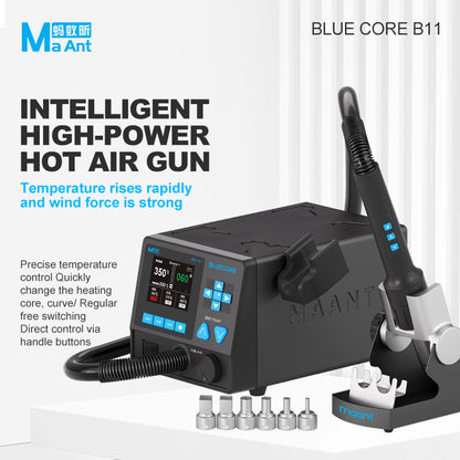 MaAnt B11 Blue Core Intelligent Hot Air Gnn