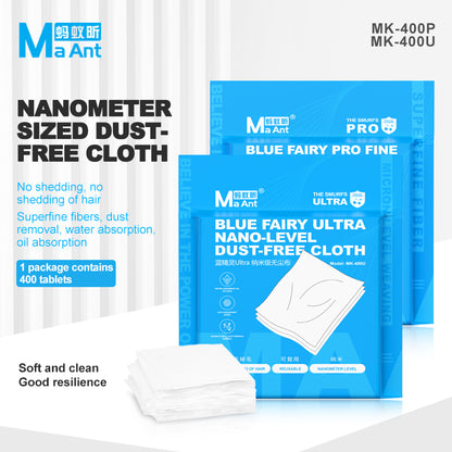 MaAnt MK-400 Nanometer Sized Dust-Free Cloth