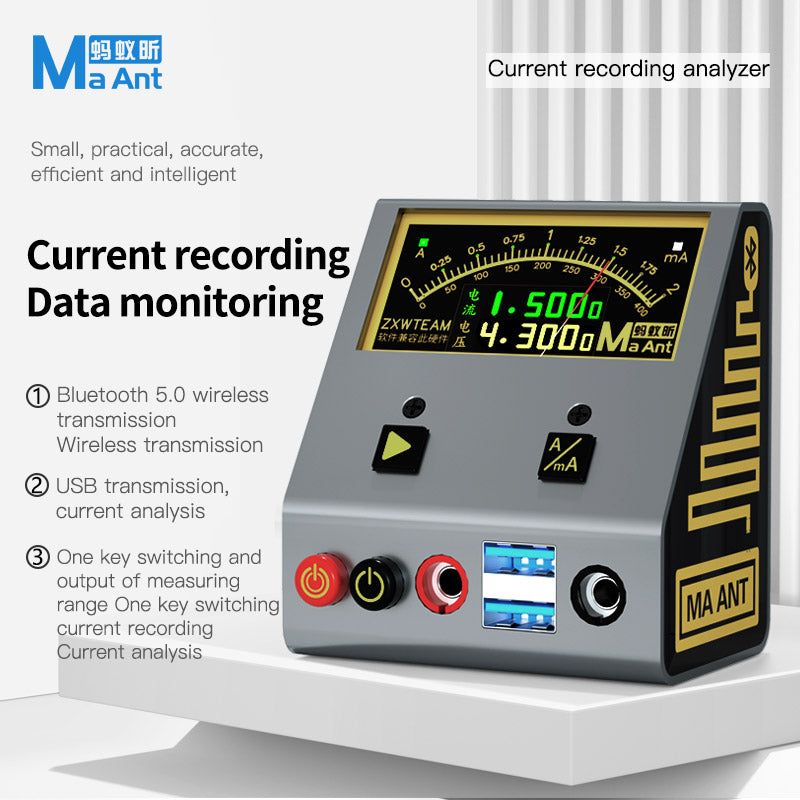 MaAnt Current recording analyzer