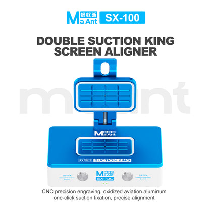 MaAnt SX-100 Double Suction King Screen Alinger