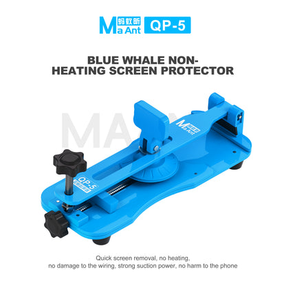 MaAnt QP-5 Blue Whale Non Heating Screen Protector