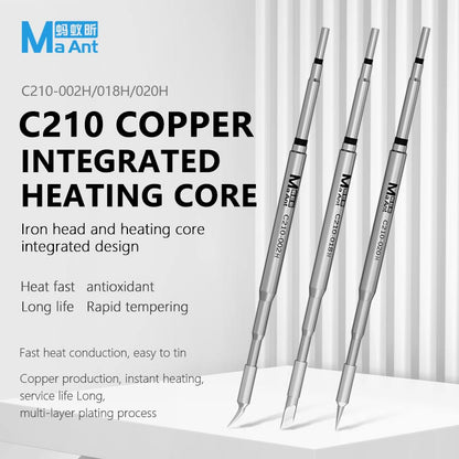 MaAnt C210 Copper Integrated Heating Core