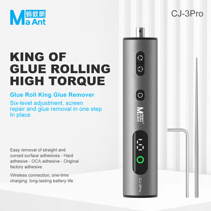 MaAnt CJ-3 Pro Large Roll Glue Removal Machine