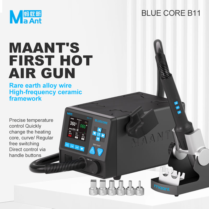 MaAnt B11 Blue Core Intelligent Hot Air Gnn