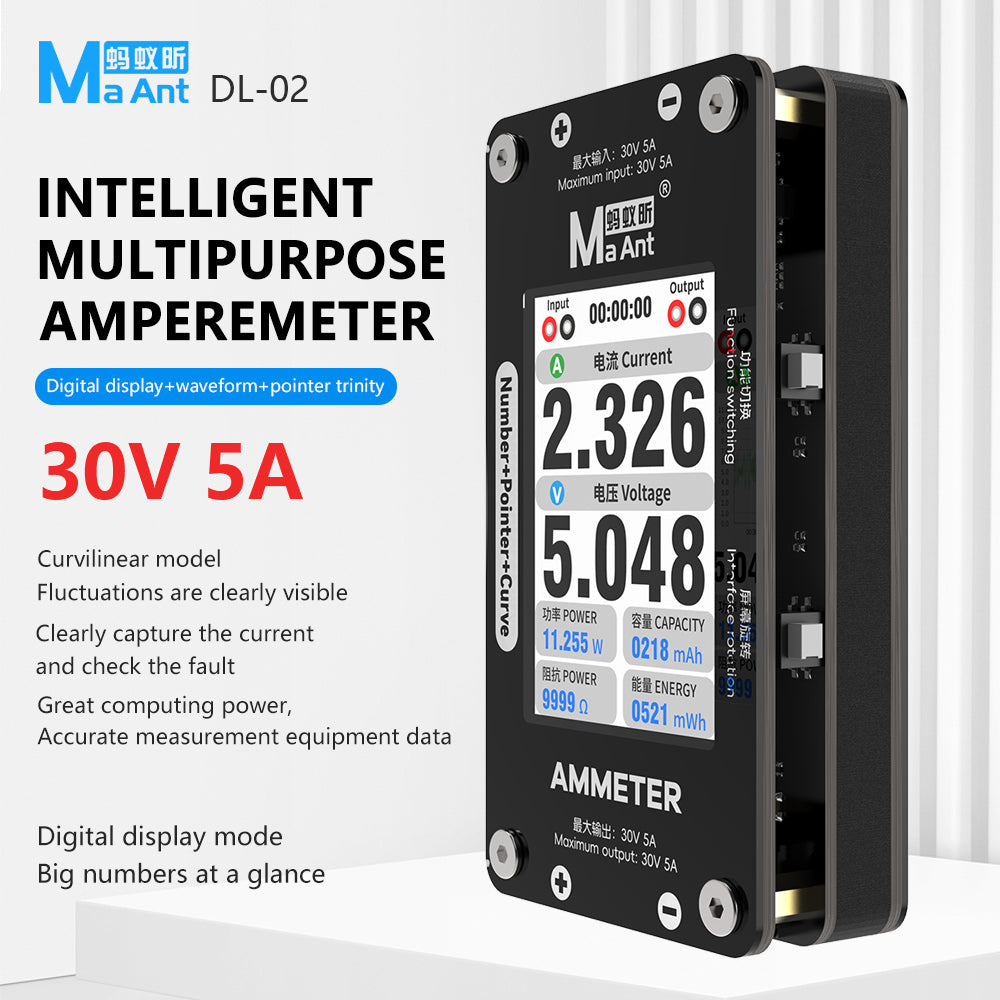 MaAnt Intelligent Multipurpose Ammeter