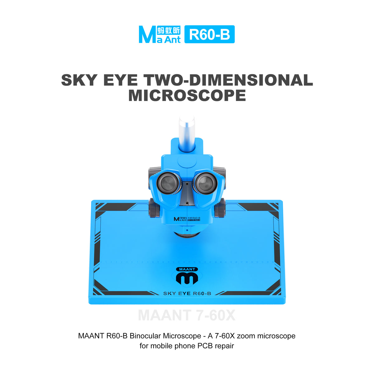 MaAnt R60-B Sky Eye Two Dimensional Microscope