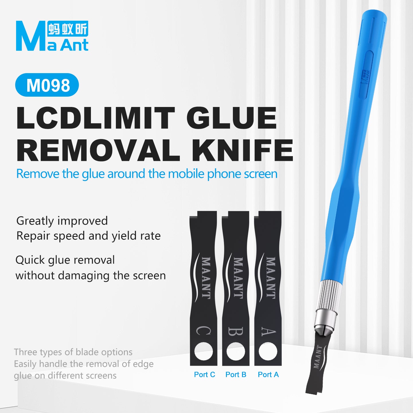 MaAnt M098 LCD Limit Glue Remover Knife