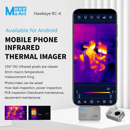 MaAnt Hawkeye RC-4 Mobile Phone Infrared Thermal Imager