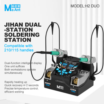 MaAnt H2 DUO Dual-Station Welding Workbench