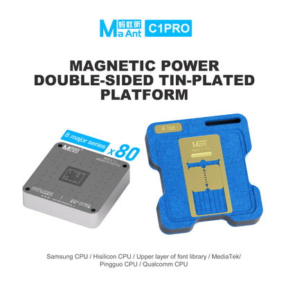 MaAnt C1PRO Magnetic Power Double-Sided Tin-Plated Platform