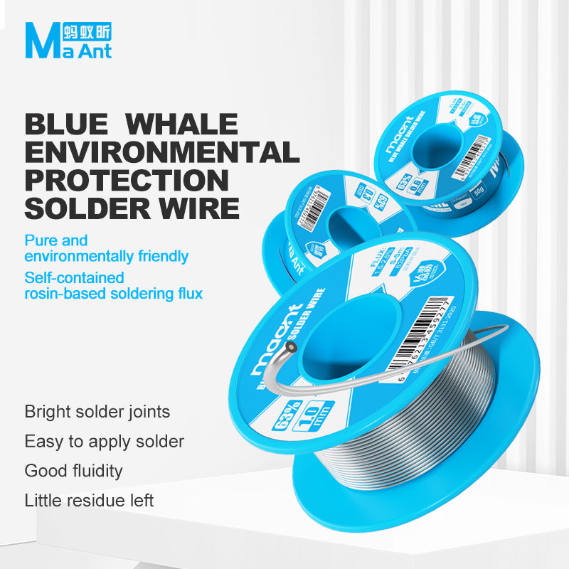 MaAnt Blue Whale Solder Wire