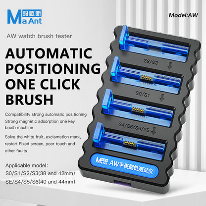 MaAnt AW watch brush tester