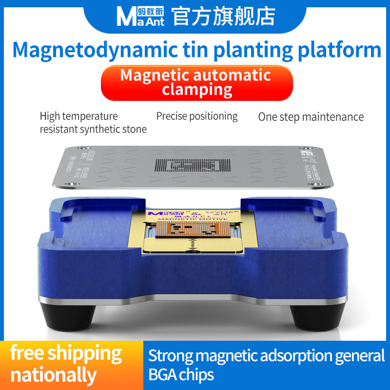 MaAnt Magnetodynamic Tin Planting Platform