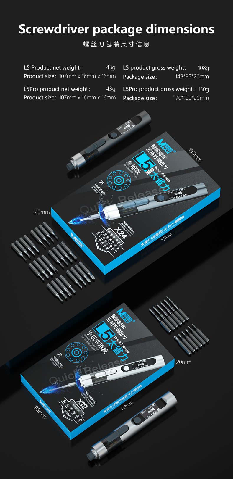 MaAnt L5/L5PRO Screwdriver