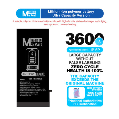 MaAnt Lithium-ion Polymer Battery Ultra Capacity Version