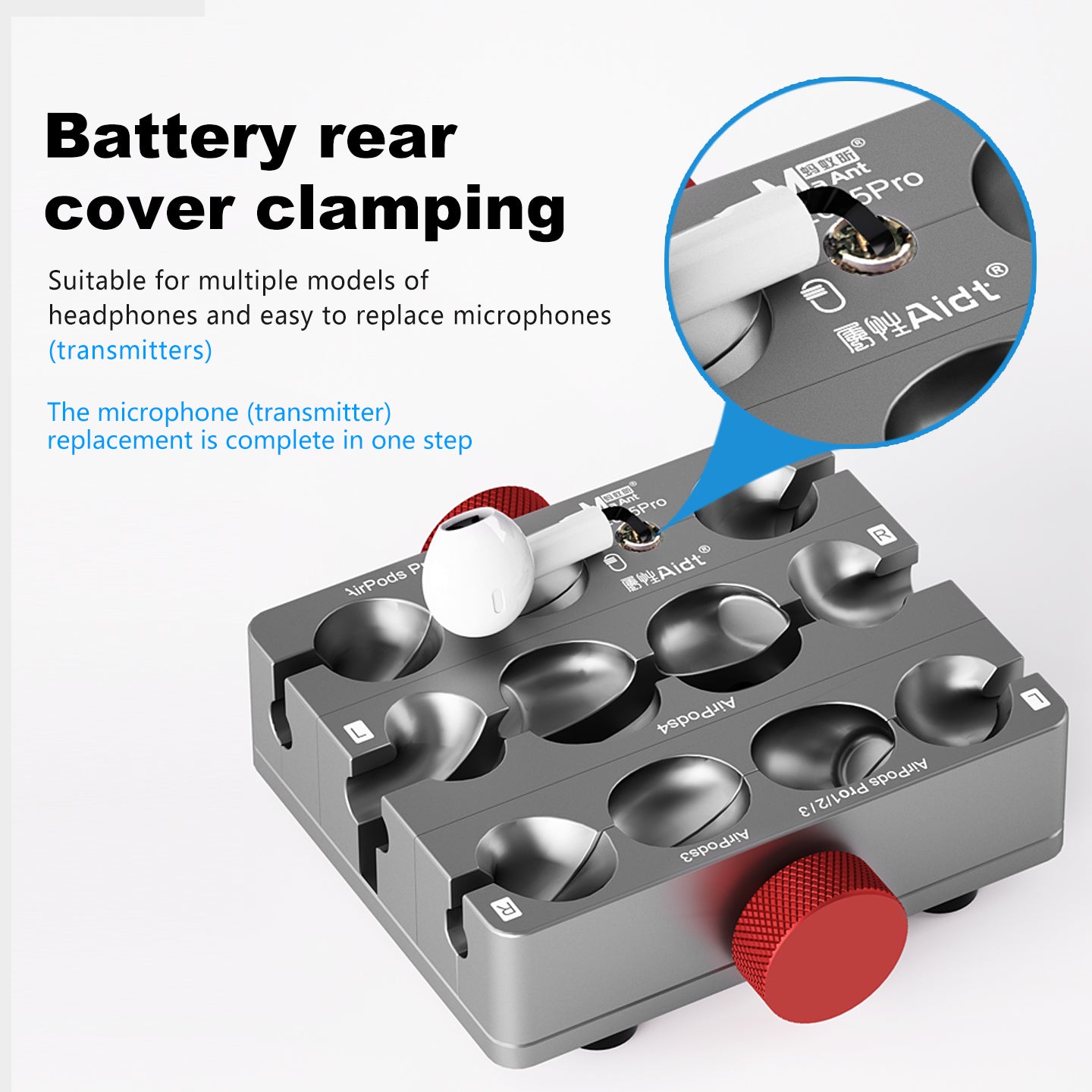 MaAnt P1 Headphone Repair Cover Opening Fixture