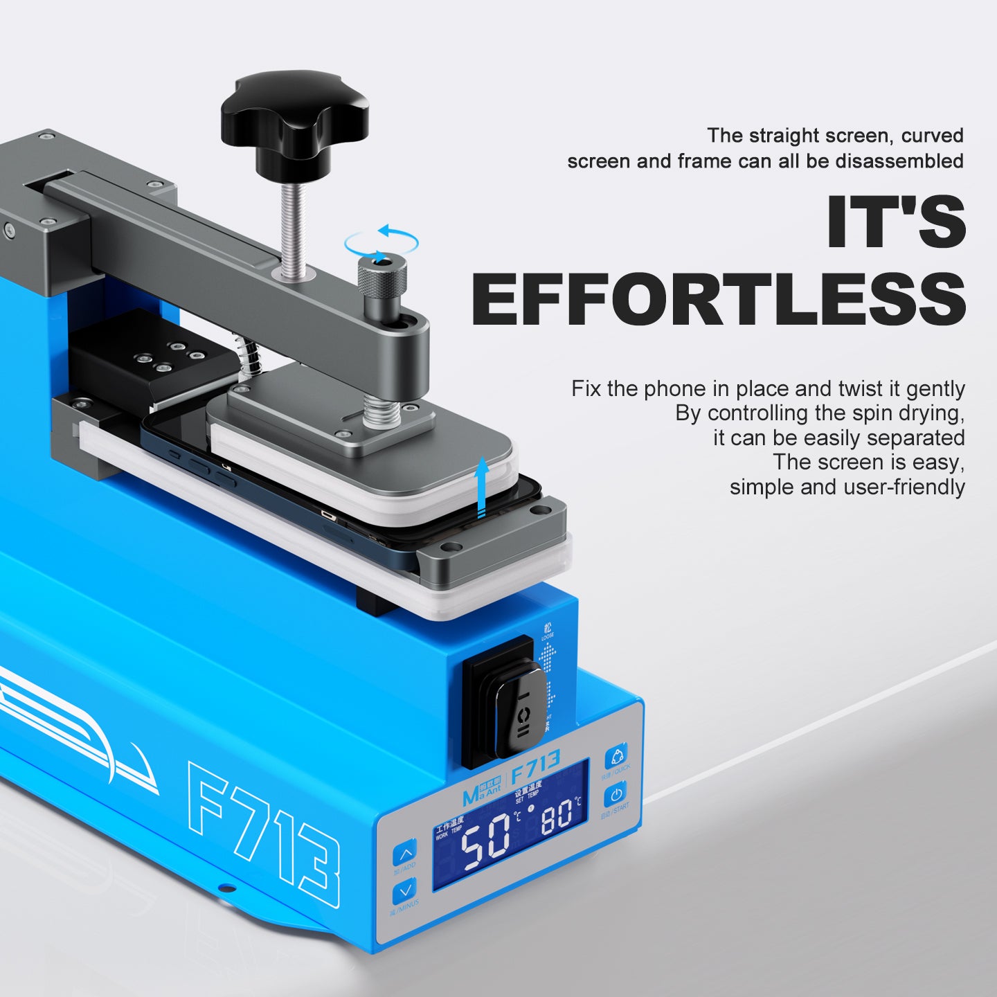 MaAnt F713 Frame-Removing all-in-one Machine