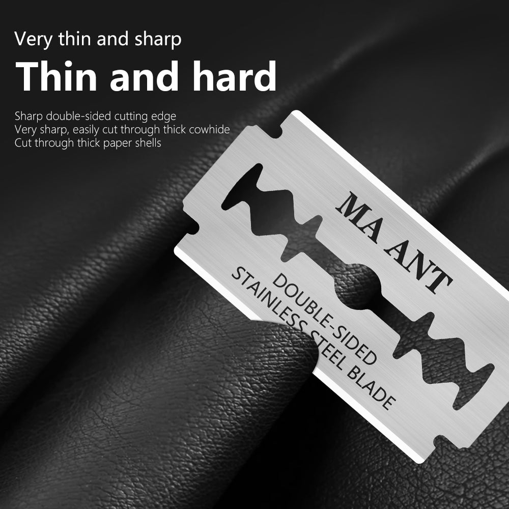 MaAnt Stainless Steel Double-Sided Blade