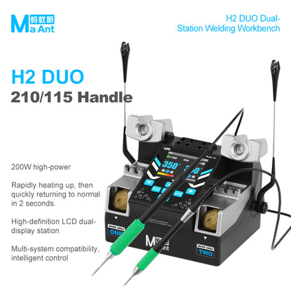 MaAnt H2 DUO Dual-Station Welding Workbench