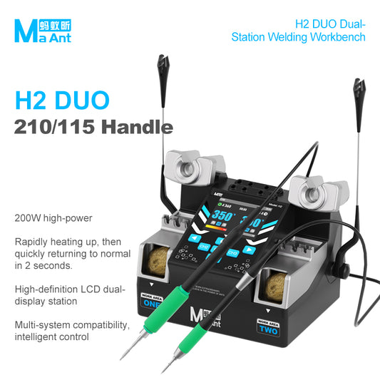 MaAnt H2 DUO Dual-Station Welding Workbench