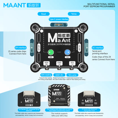 MaAnt Multifunctional Serial Port Eeprom Programmer