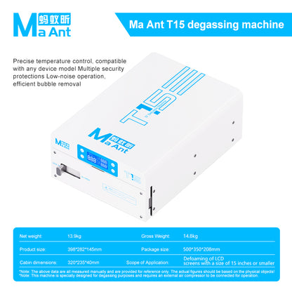 MaAnt T15 ALL-IN-ONE Degassing Machine