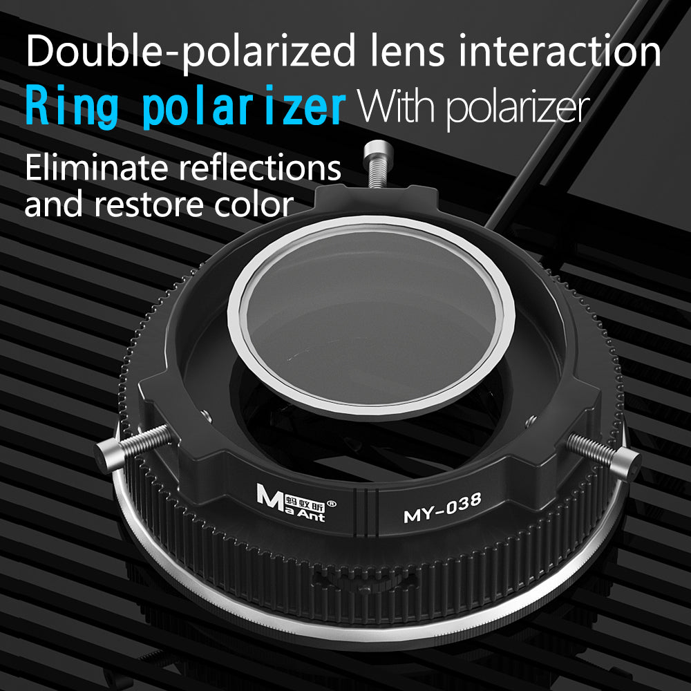 MaAnt MY038 LED Adjustable Polarization Dust-Proof Light Source