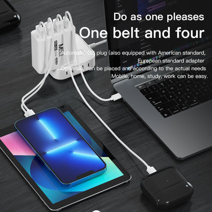 MaAnt Four-Port Multi Functional Fast Charging Appliance