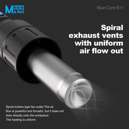 MaAnt B11 Blue Core Intelligent Hot Air Gnn