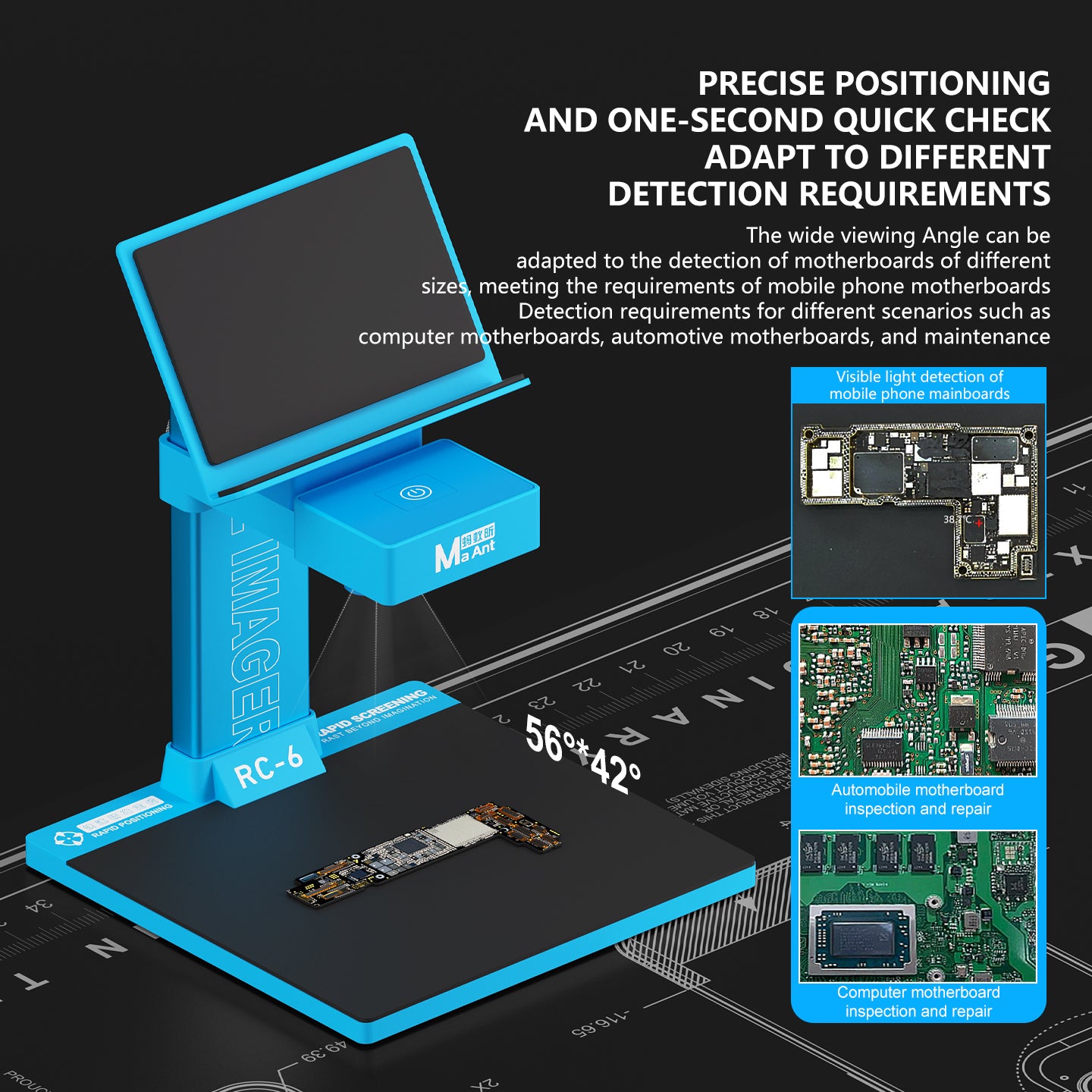 MaAnt RC-6 Dual-Light Infrared Thermal Imaging Analyzer