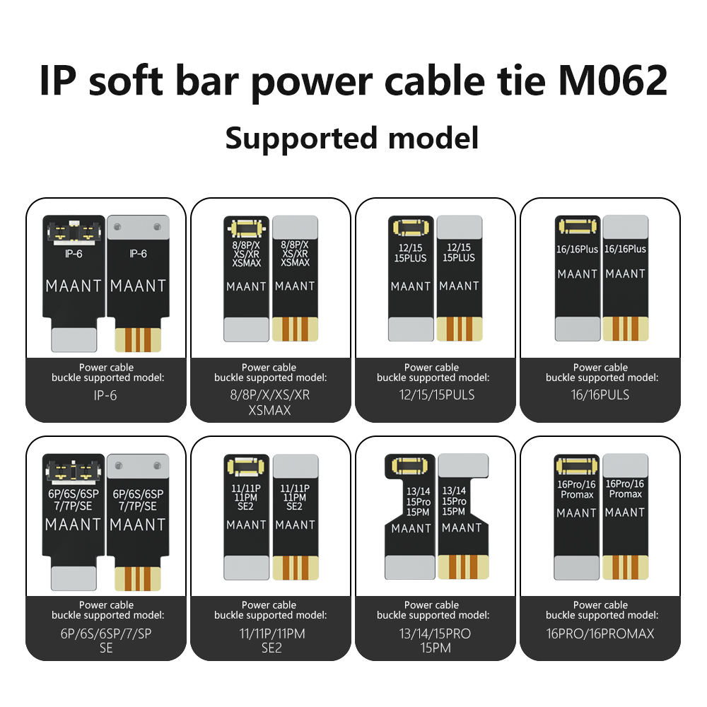 MaAnt M062 IP Soft Bar Power Cable Tie