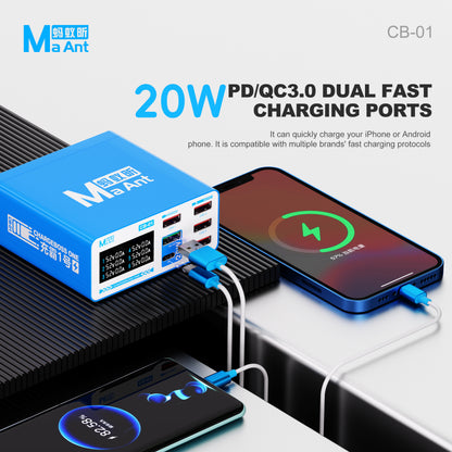 MaAnt GB-01 Multi-Port Desktop Fast Charging Station