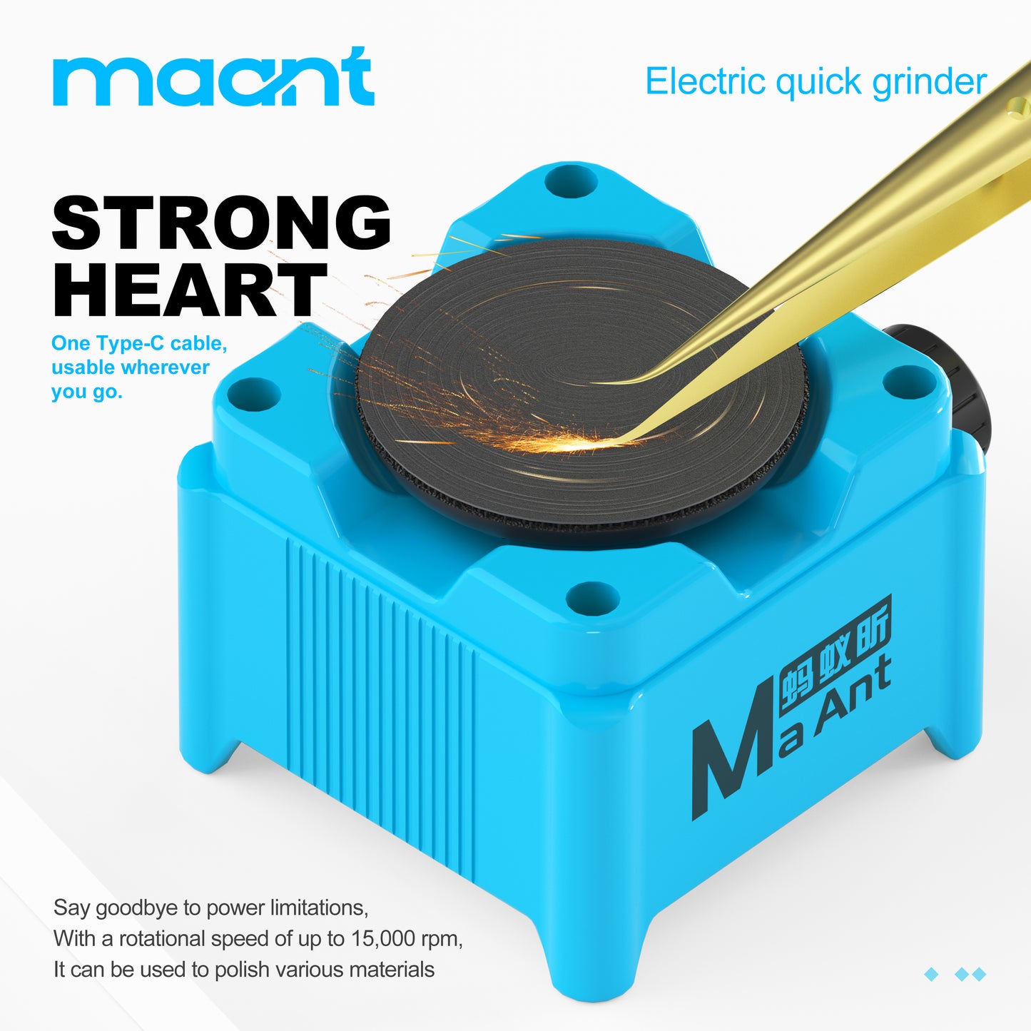 MaAnt Electric Quick Grinder