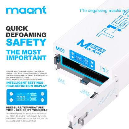 MaAnt T15 ALL-IN-ONE Degassing Machine